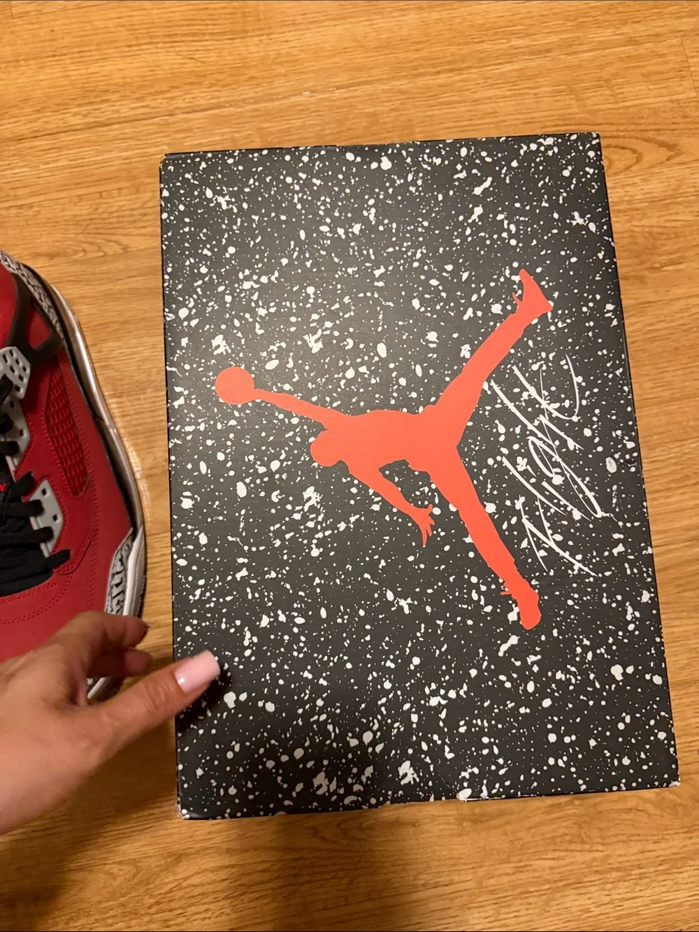 Jordan stylish red
